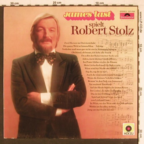 Last,James: spielt Robert Stolz, Polydor Hör Zu-Ed.(2371 768), D, 1977 - LP - Y7948 - 6,00 Euro