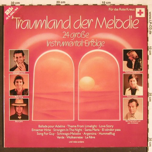 V.A.Traumland der Melodie: Clayderman..Roy Etzel,Foc,(Instrum), Rotes Kreuz/Phonogr. (6686 035), D Typ: 2LP Best.-Nr.: Y8077 Preis: 5,00 Euro