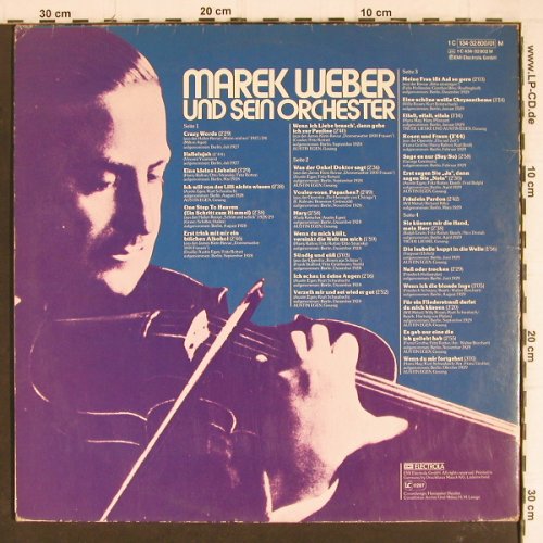 Weber,Marek u.sein Orch.: Die goldene Aera deut.Tanzmusik,Foc, Electrola (134-32 800/01 M), D,m-/vg+ Typ: 2LP Best.-Nr.: Y8096 Preis: 7,50 Euro