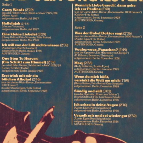 Weber,Marek u.sein Orch.: Die goldene Aera deut.Tanzmusik,Foc, Electrola (134-32 800/01 M), D,m-/vg+ Typ: 2LP Best.-Nr.: Y8096 Preis: 7,50 Euro