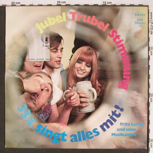 Lustig,Fritz  und seine Musikanten: 33 x singt alles mit (instrumental), tt Rec.(HSP 395), D,  - LP - Y8197 - 5,00 Euro
