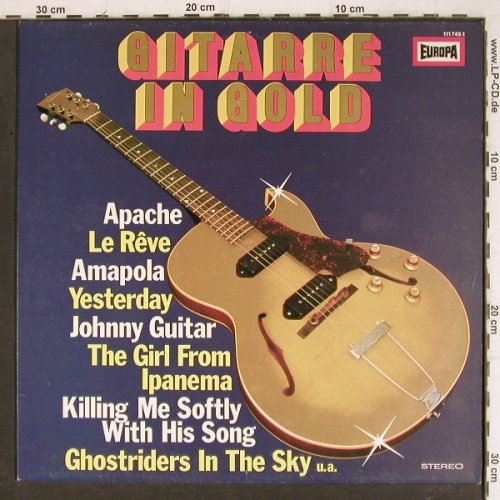 Griffin,Marc  and T.Romantic Guitar: Gitarre in Gold, Europa (111 749.1), D, 1980 Typ: LP Best.-Nr.: Y8198 Preis: 5,00 Euro