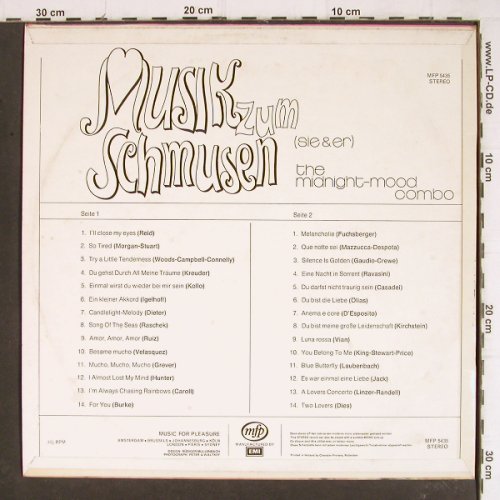 Midnight-Mood Combo: Musik zum Schmusen (sie&er), MFP(MFP 5435), D/NL,  - LP - Y8199 - 6,00 Euro