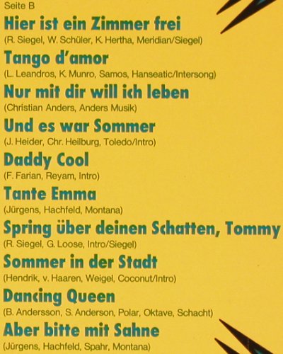 V.A.20 Bomben-Stimmungs-Hits: u.a.Daddy Cool, Dancing Queen..., Clear Sound(529), D,  - LP - Y8204 - 3,00 Euro