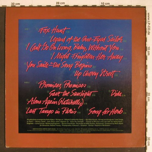 Alpert,Herb & Tijuana Brass: You Smile-The Song Begins, AM (AMLS 63620), UK, 1974 Typ: LP Best.-Nr.: Y8232 Preis: 7,50 Euro