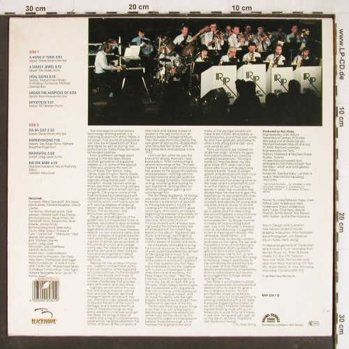 Paley,Ron: Big Band Jazz Rocks and Swing, Black-Hawk (BHK534-1 D), D, 1987 Typ: LP Best.-Nr.: Y8404 Preis: 5,00 Euro