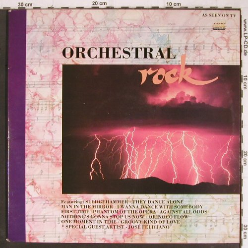 Vienna Symphony Orchestra: Orchestral Rock, Foc, Dino (DINTV3), UK, 1989 Typ: 2LP Best.-Nr.: Y8628 Preis: 6,00 Euro