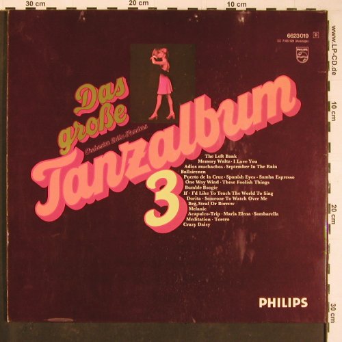 Sanders,Bela & Orch.: Das Große Tanzalbum 3, Foc, Philips(6623 019), D,  - 2LP - Y863 - 9,00 Euro