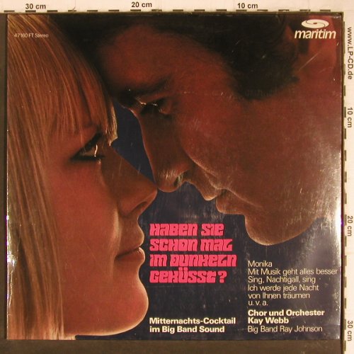Webb,Kai - Chor und Orch.: Haben Sie mal im dunklen geküsst?, Martim,Ray Johnson B.B. (47160 FT), D, FS-New Typ: LP Best.-Nr.: Y8654 Preis: 7,50 Euro