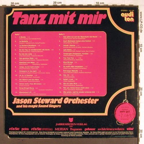 Steward,Jason  Orchester: Tanz mit mir,&h.magic Sound Singers, Audi Ton(121 106), D, CO,  - LP - Y8844 - 5,00 Euro