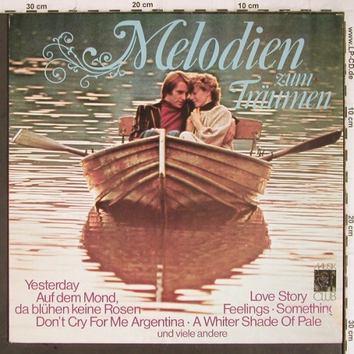 V.A.Melodien zum Träumen: Eddie Calvert, Disco Light Orch...., Musik-Club (34 154 5), D, 1978 Typ: LP Best.-Nr.: Y8931 Preis: 4,00 Euro