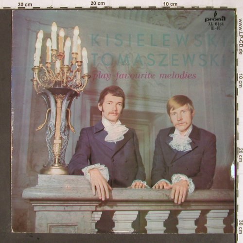 Kisielewski,Wactaw&Marek Tomaszewki: Play favourite melodies(duet piano), Pronit, Mono (XL 0464), PL Typ: LP Best.-Nr.: Y8944 Preis: 6,00 Euro