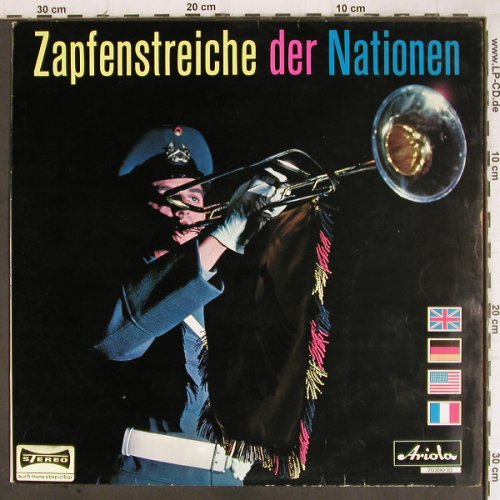 Musikkorps der Luftwaffe Münster: Zapfenstreiche der Nationen(Schade), Ariola(S 70 391 IU), D,  - LP - Y8998 - 7,50 Euro