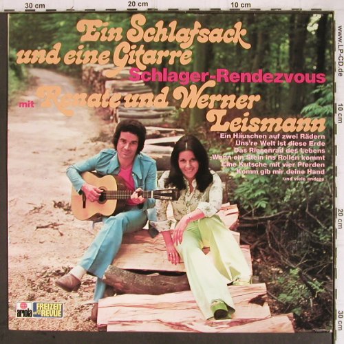 Leismann,Renate & Werner: Ein Schlafsack & eine Gitarre, Ariola(87 186 IT), D,  - LP - Y9213 - 5,00 Euro