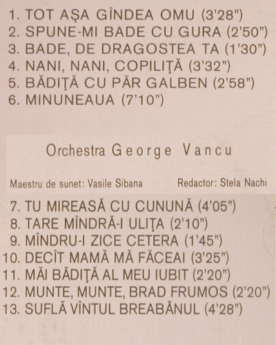 Butacio,Maria: Tot Asa Gindea Omu,Orch.G.Vancu, Electrecord (STM-EPE 01142), RO,m-/vg+, 1971 Typ: LP Best.-Nr.: Y9258 Preis: 7,50 Euro
