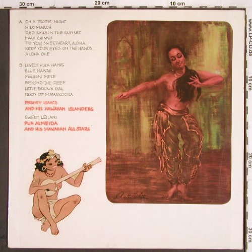 V.A.Aloha From Hawaii: Barney Isaacs.. Pua Almeida,instrum, Polydor, vg+/NoCover(184 013), D, Promo, 1964 - LP - Y9497 - 6,00 Euro