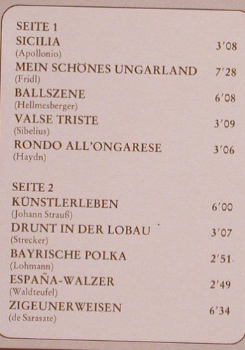 von Geczy,Barnabas: Vol.2, Foc, m--/vg+, HörZu/EMI (134-32 423/24), D Typ: 2LP Best.-Nr.: Y9554 Preis: 9,00 Euro