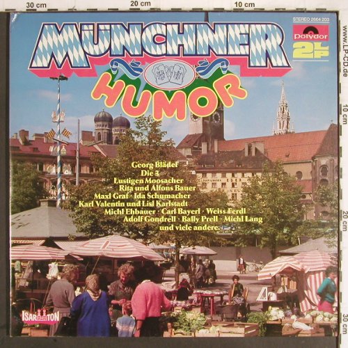 V.A.Münchener Humor: 3 Lustigen Moosbacher..Otto Ebner&., Polydor (2664 203), D, Foc Typ: 2LP Best.-Nr.: Y9562 Preis: 6,00 Euro