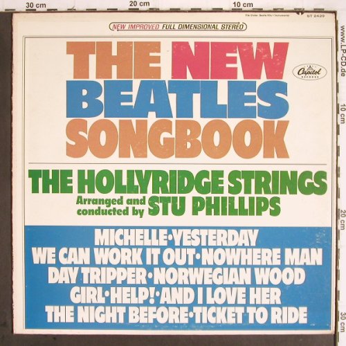 Hollyridge Strings: The New Beatles Songbook,Stu Phil., Capitol (ST 2429), US, 1965 Typ: LP Best.-Nr.: Y9664 Preis: 9,00 Euro