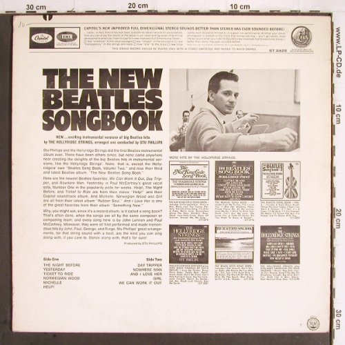 Hollyridge Strings: The New Beatles Songbook,Stu Phil., Capitol (ST 2429), US, 1965 Typ: LP Best.-Nr.: Y9664 Preis: 9,00 Euro
