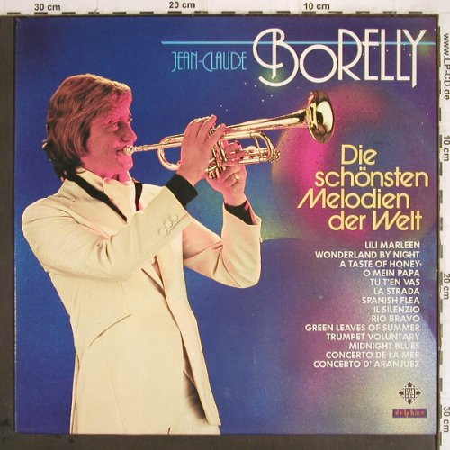 Borelly,Jean-Claude: Die schönsten Melodien der Welt, Telefunken (6.24386 AO), D, 1980 Typ: LP Best.-Nr.: Y9742 Preis: 6,00 Euro