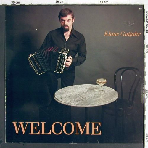 Gutjahr,Klaus: Welcome - Bandoneon, Proyecto Bango (1010), D, 1986 Typ: LP Best.-Nr.: Y9823 Preis: 9,00 Euro