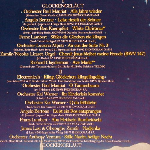 V.A.Festliches Weihnachts: Wunschkonzert, Mauriat... Ventura, RotesKreuz (6498 218), D Typ: LP Best.-Nr.: Y9908 Preis: 4,00 Euro