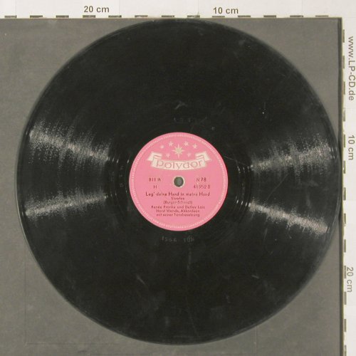 Lais,Detlev/Renée Franke/H.Wende: Es wird ja alles wieder gut, Polydor(48 952), D, 1953 - 25cm - N24 - 3,00 Euro