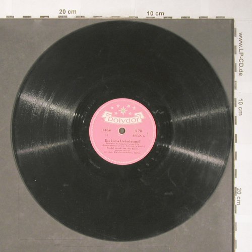 Hensch,Friedel und die Cyprys: Das kleine Liebeskarussell, Polydor(49 066), D, vg+, 1953 - 25cm - N254 - 5,00 Euro
