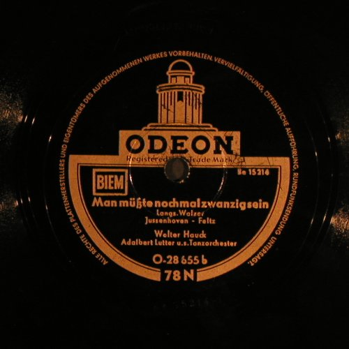 Hauck,Walter: Der alte Rübezahl-Adalbert Lutter, Odeon(O-28655), D,  - 25cm - N322 - 4,00 Euro