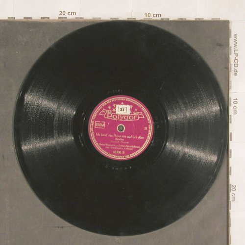 Woezel,Heinz m.s.Zither Tanz Solist: Der Zither Franzel, Polydor(48 306), D, 1950 - 25cm - N337 - 4,00 Euro