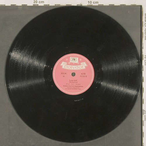 Kivel,Dietmar: Gib Küßchen / Lore-leih', Polydor(49 363), D, 1954 - 25cm - N33 - 5,00 Euro
