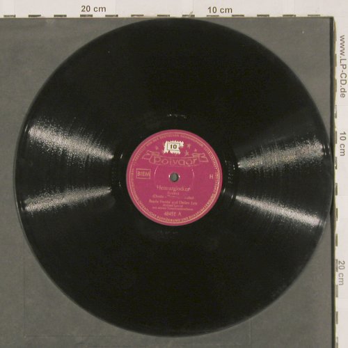 Franke,Renèe und Detlev Lais: Heimatglocken, vg--, Polydor(48 452), D, 1950 - 25cm - N34 - 3,00 Euro