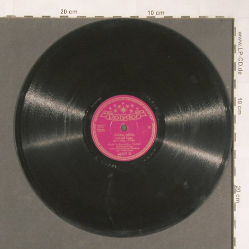 Schuricke,Rudi - Alfred Hause: Lago Maggiore, Polydor(48 377), D, 1950 - 25cm - N391 - 5,00 Euro