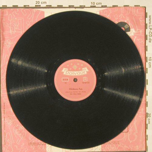Die Sieben Raben: Smokie / Oklahoma Tom, Polydor(50 273), D, 1956 - 25cm - N40 - 10,00 Euro