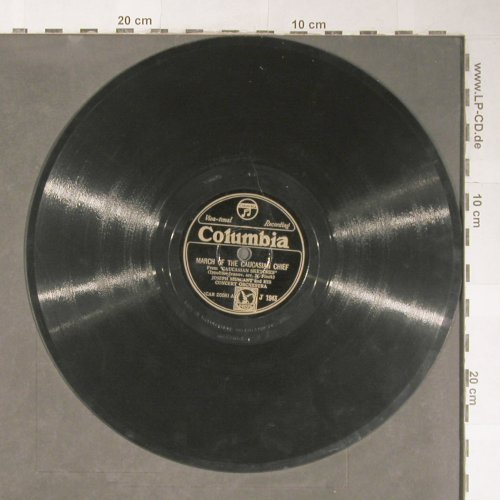 Muscant,Joseph and his Concert Orch: March of t.Caucasian Chief/ Juggler, Columbia (J 1943), Japan Typ: 25cm Best.-Nr.: N107 Preis: 7,50 Euro
