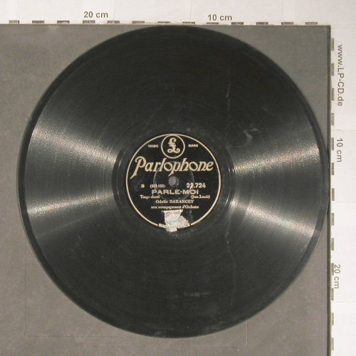 Barancey,Odette: En Relisant vos Lettres, Parlophone (22 724), F Typ: 25cm Best.-Nr.: N109 Preis: 5,00 Euro