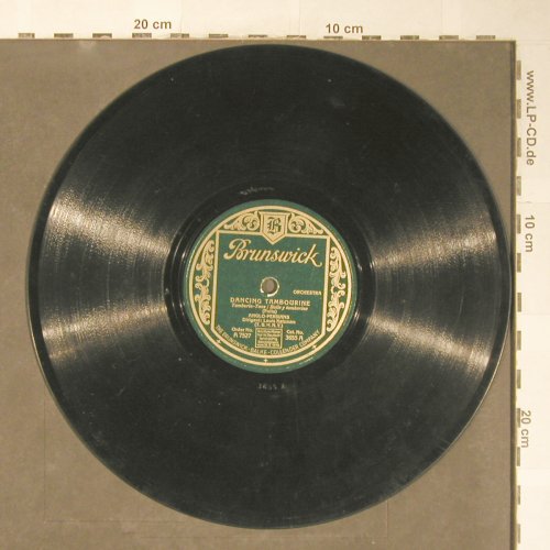 Anglo-Persians - dir.Louis Katzman: Dancing Tambourine/A Siren Dream, Brunswick-Balke (3655), D, 1927 Typ: 25cm Best.-Nr.: N124 Preis: 6,00 Euro