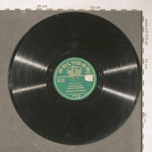 Busch,Hans - Tanz Orchester: Am Abend auf der Heide/Fräulein..., Polydor (47 127), D,vg+, 1937 Typ: 25cm Best.-Nr.: N129 Preis: 4,00 Euro
