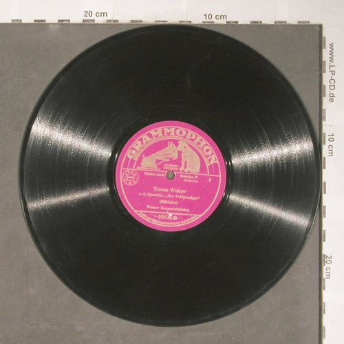 Wiener Konzert-Solisten: Marien-Walzer / Traum Walzer, Grammophon (10 198), D,vg+, 1933 Typ: 25cm Best.-Nr.: N130 Preis: 4,00 Euro