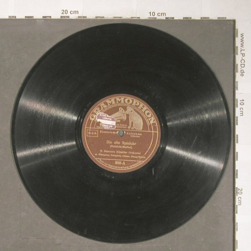 Ramescu,N. - Künstler Orchester: Die alte Spieluhr/Lauten-Ständchen, Grammophon (858), D, 1932 Typ: 25cm Best.-Nr.: N149 Preis: 6,00 Euro