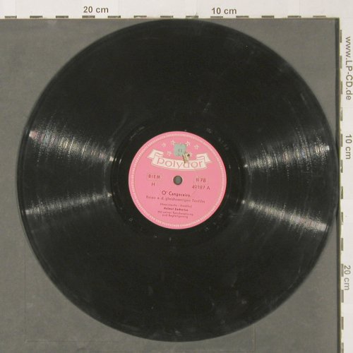 Zacharias,Helmut: O'Cangaceiro / Brasil,vg+/noCover, Polydor(49 187), D, 1954 - 25cm - N16 - 3,00 Euro
