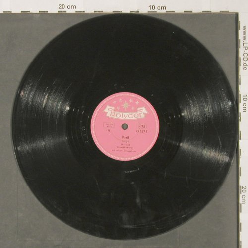 Zacharias,Helmut: O'Cangaceiro / Brasil,vg+/noCover, Polydor(49 187), D, 1954 - 25cm - N16 - 3,00 Euro