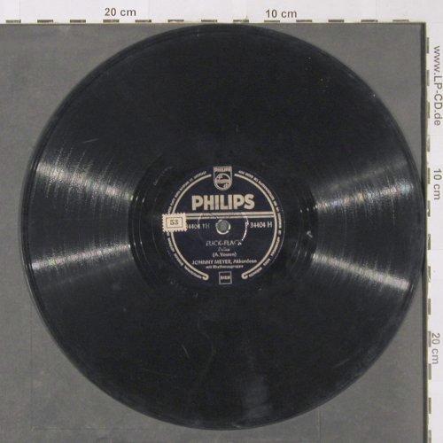 Meyer,Johnny: Flick-Flack / Konfetti, vg+/NoCover, Philips (P 34404), D Typ: 25cm Best.-Nr.: N17 Preis: 3,00 Euro