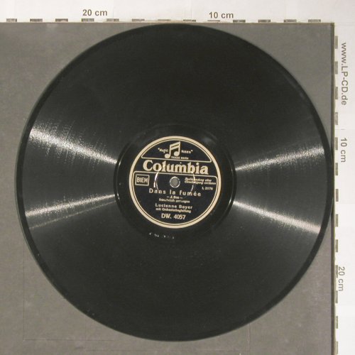 Boyer,Lucienne: Dans la fumée/Parlez-moi d'amour, Columbia (DW 4057), D,vg+ Typ: 25cm Best.-Nr.: N189 Preis: 5,00 Euro