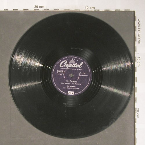 Anthony,Ray  and his Orch.: Sign Post / Air Express, Capitol (C 2728), D, VG+ Typ: 25cm Best.-Nr.: N248 Preis: 4,00 Euro