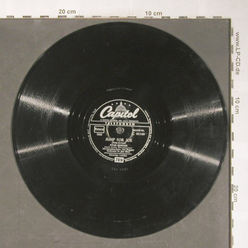 Anthony,Ray  and his Orch.: Laura / Jump for Joe, Capitol (C 80 160), D, VG+ Typ: 25cm Best.-Nr.: N249 Preis: 6,00 Euro