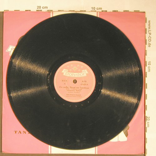 Hula Hawaiian Quartett: Am weißen Strand von Soerabaya, Polydor (49 429), D, 1954 Typ: 25cm Best.-Nr.: N252 Preis: 5,00 Euro