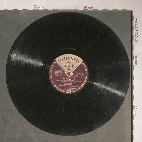 Sanders,Bela  mit s.gr.Streichorch.: Poème / Intermazzo, Telefunken (A 11 484), D, vg+ Typ: 25cm Best.-Nr.: N264 Preis: 4,00 Euro
