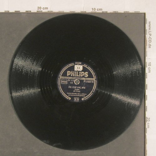Kelling,Thom: Diz Que Vae, Vae/O Pasu du Kanguru, Philips (P 17007), D, vg+ Typ: 25cm Best.-Nr.: N314 Preis: 5,00 Euro